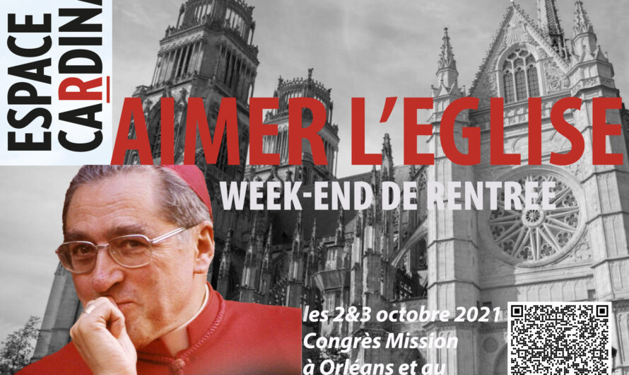 week-end de rentrée  2 et 3 octobre 2021