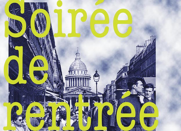 Les joies de la rentrée // Soirée de rentrée  Jeudi 21 septembre 2023